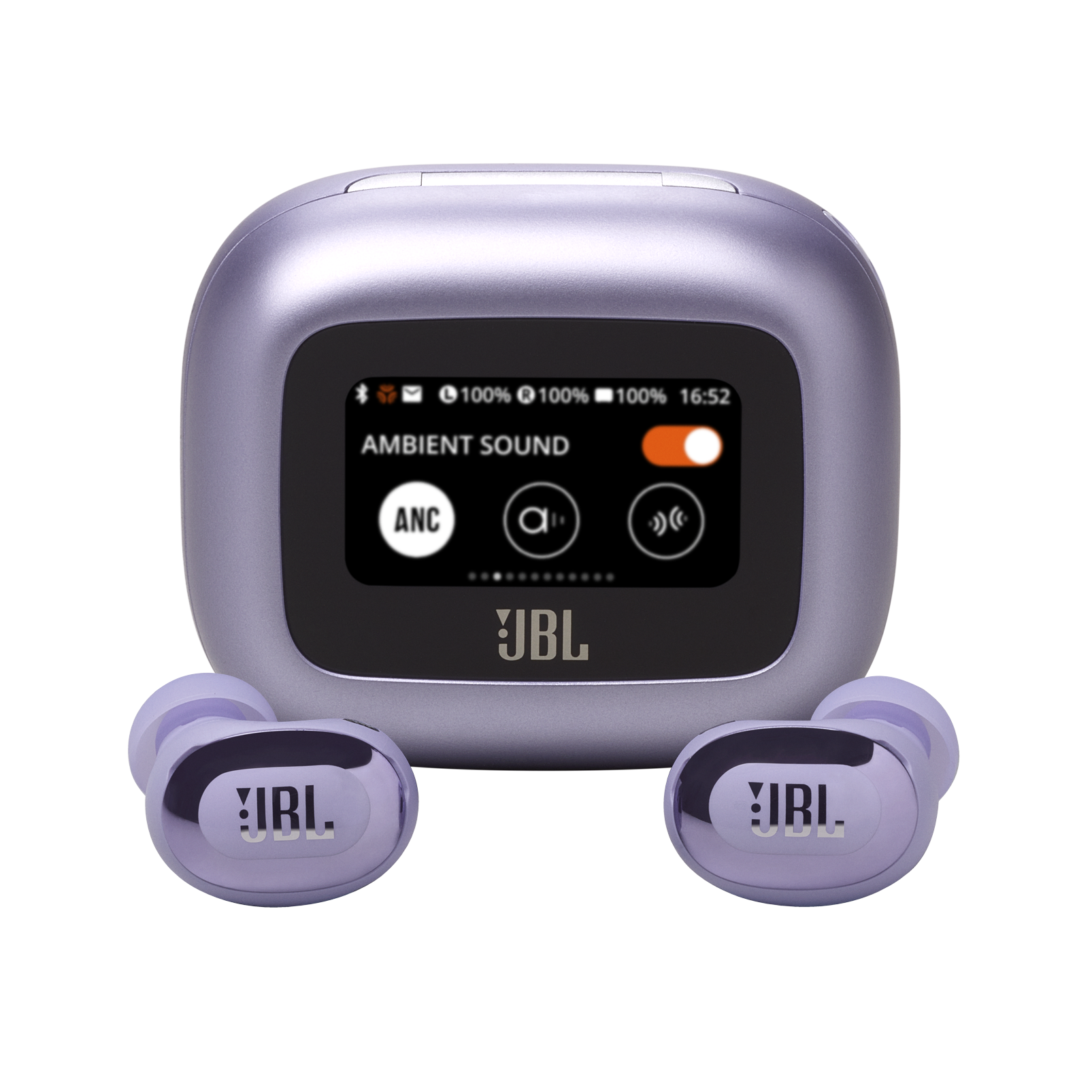 Live Buds 3 - Purple - True wireless Noise Cancelling bud-type earbuds - Hero